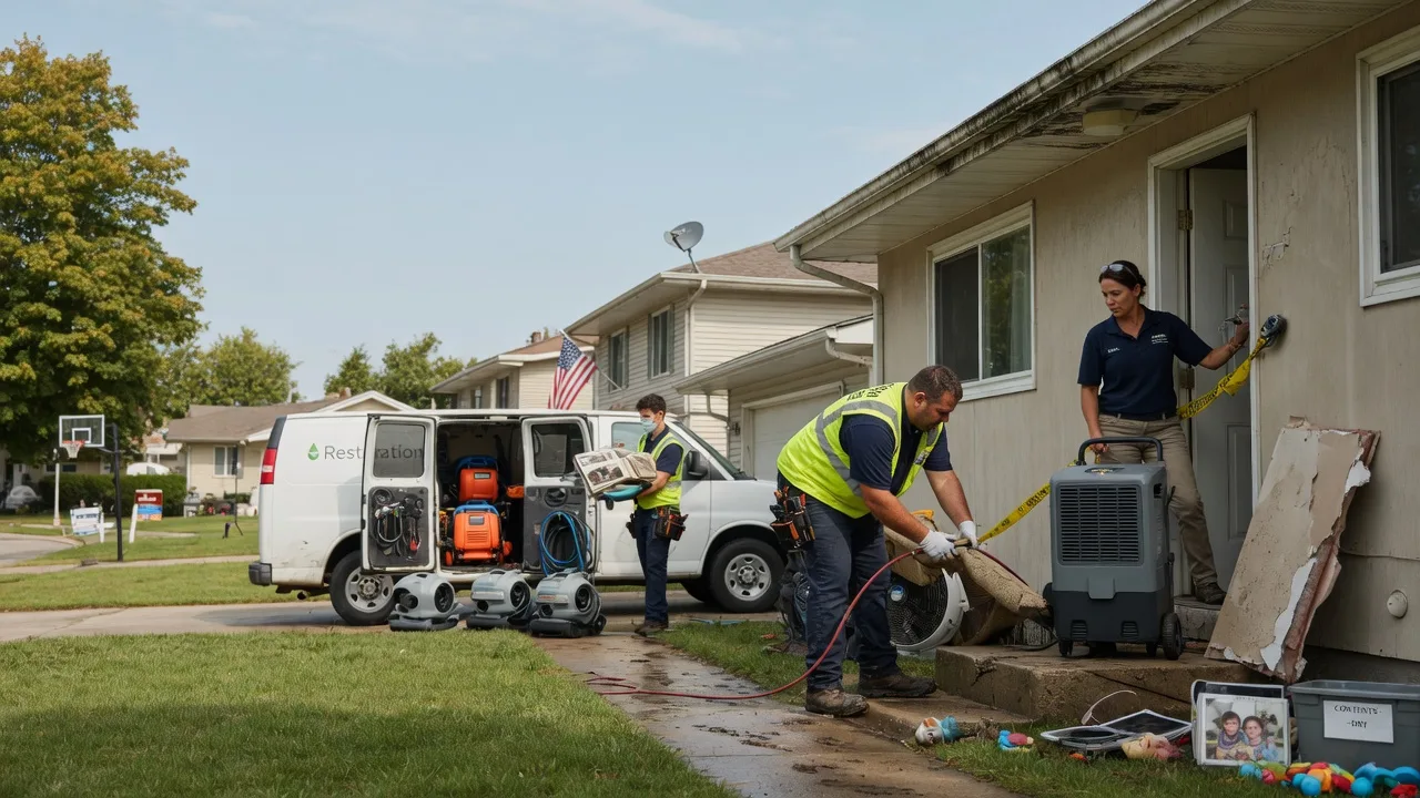 Water Damage Restoration in Falmouth, MI near me